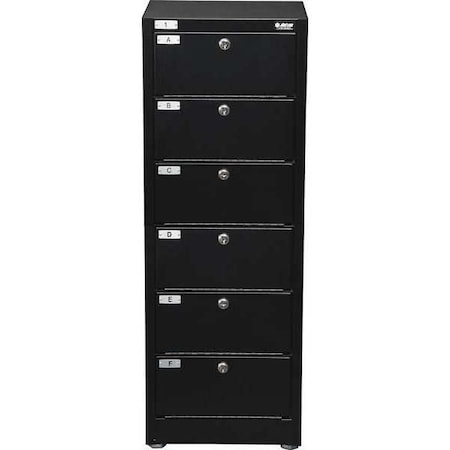 Pistol Safe, Keyed Lock, 38 lbs, Up to 12 Pistols MPN:WMC-6-331208