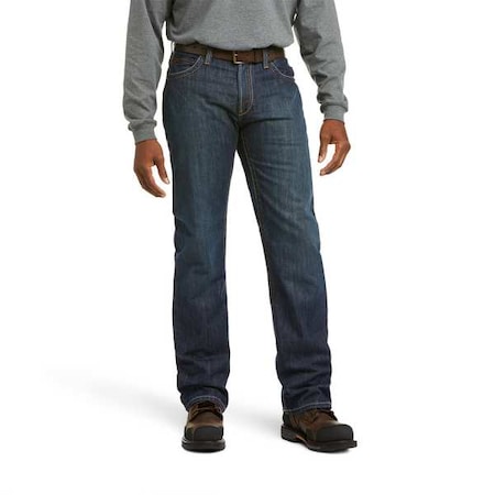 Men's Flame Resistant Pants, 20 cal/sq cm, L 13 oz Denim MPN:10012555