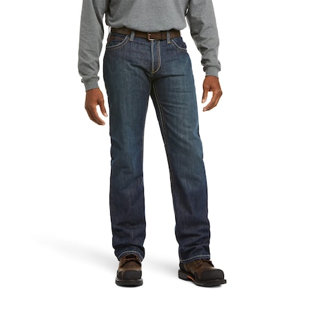 Men's Flame Resistant Pants, 20 cal/sq cm, L 13 oz Denim MPN:10012555