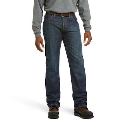 Men's Flame Resistant Pants, 20 cal/sq cm, M 13 oz Denim MPN:10012555