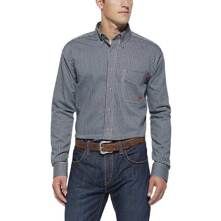Men's Flame-Resistant Shirt, 8.9 cal/sq cm, L, Cotton, Nylon MPN:10013513
