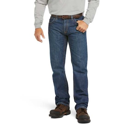 Men's Flame Resistant Pants, 20 cal/sq cm, L 13 oz Denim MPN:10015160