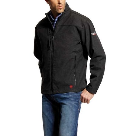 FR Softshell Jacket, 35.4 cal/sq cm, 2XL, 13 oz Zipper Closure MPN:10024027