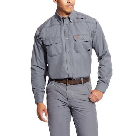 Men's Flame-Resistant Shirt, 9.5 cal/sq cm, M, GlenGuard® MPN:10025429