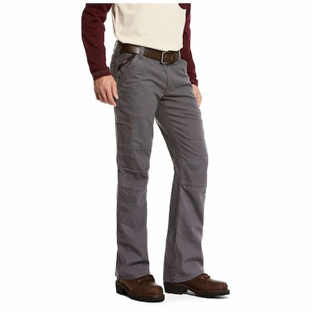 Men's Flame Resistant Pants, 14 cal/sq cm, S 9 oz DuraLight Stretch Canvas MPN:10027709