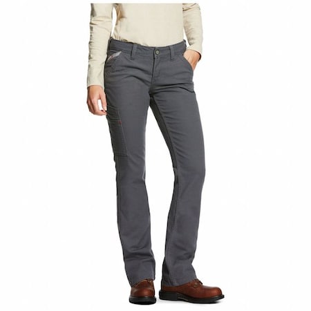 Women's Flame Resistant Pants, 14 cal/sq cm, XL 9 oz DuraLight Stretch Canvas MPN:10030254