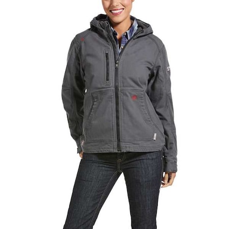 Womens FR Stretch Canvas Jacket, 44 cal/sq cm, L, 9.5 oz Zipper Closure MPN:10032844