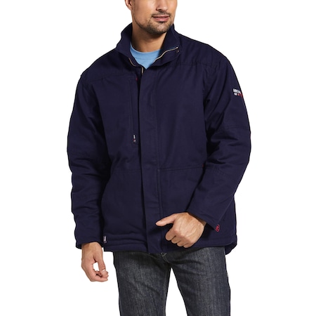 FR Insulated Canvas Jacket, 54 cal/sq cm, 3XL, 12 oz Zipper Closure MPN:10032956