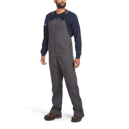 Bib Overalls, 15 cal/sq cm ATPV, 3XL, 30 in Inseam, Adjustable Straps, Buckle MPN:10034650