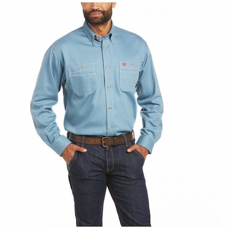 Men's FR Durastretch Work Shirt, 9.7 cal/sq cm, 4XL, Vented Work Shirt MPN:10035433