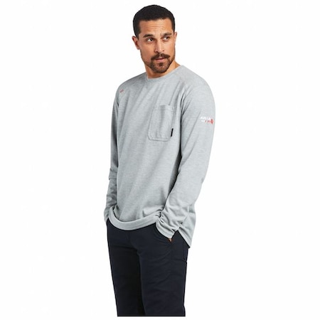 Men's FR Durastretch Work Shirt, 16.4 cal/sq cm, 3XLT, Max Protect Inherent Crew MPN:10039228