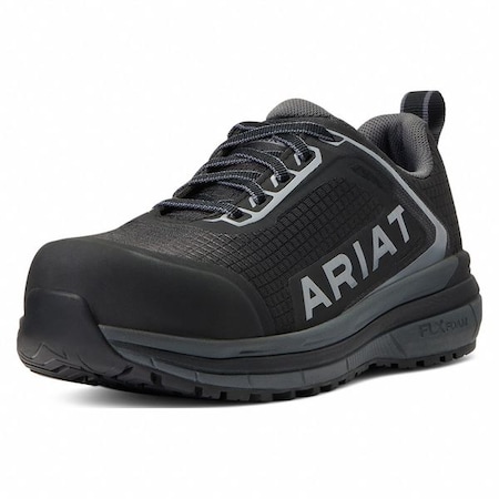 Women's Composite Toe Athletic Shoe, Black/Charcoal, 7, C, 10040324 MPN:10040324