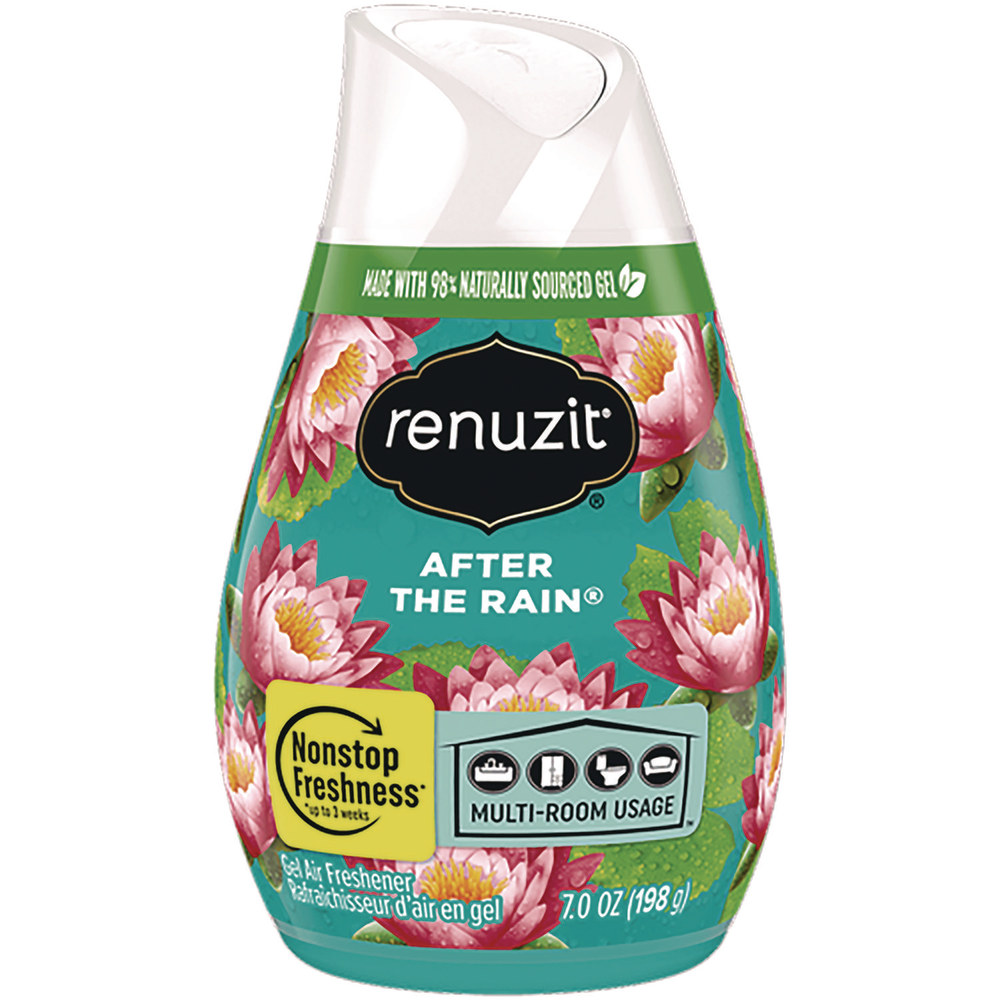 Renuzit Adjustables Air Freshener, After the Rain Scent, 7 oz Solid, 12/Carton MPN:43100