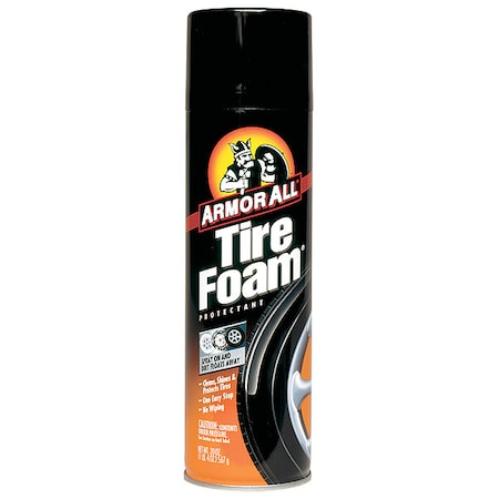 Tire Dressing and Protectant, Tire Foam, Aerosol Spray Can, 20 oz, White MPN:AUSTRCA-18-1USLT