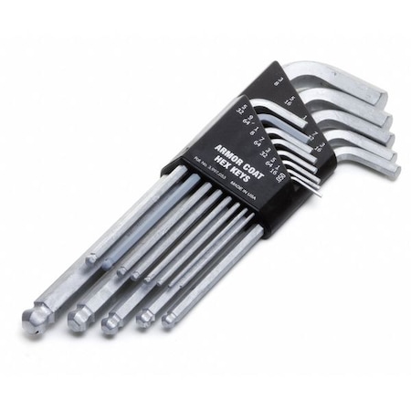 13 Piece SAE L-Shape Hex Key Set, UST260074 MPN:UST260074