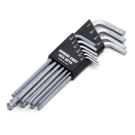 10 Piece SAE L-Shape Hex Key Set, UST274678 MPN:UST274678