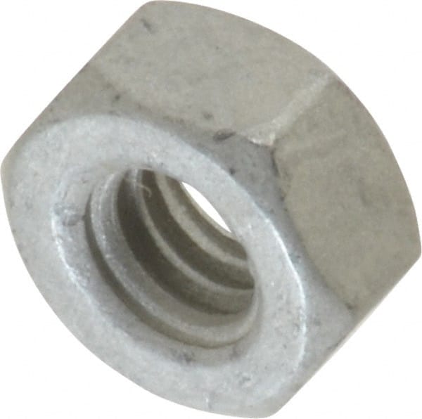 Hex Nut: 1/4-20, Grade SAE J995 Grade 8 Steel, Armor Coat Finish MPN:UST236011