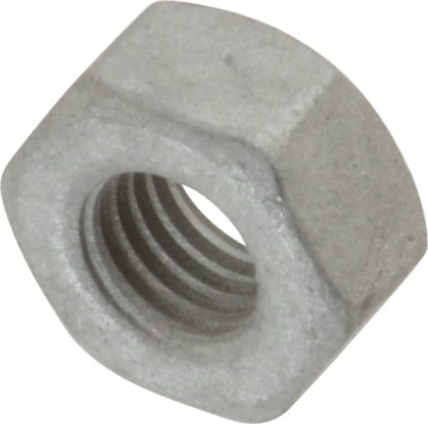 Hex Nut: 1/4-28, Grade SAE J995 Grade 8 Steel, Armor Coat Finish MPN:UST236012