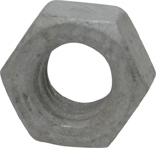 Hex Nut: 5/16-18, Grade SAE J995 Grade 8 Steel, Armor Coat Finish MPN:UST236013