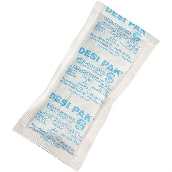 Desiccant Packets, Material: Clay , Packet Size: 2 oz , Container Type: Pail , Area Protected: 1.67ft3 , Number of Packs per Container: 150  MPN:D2UCT