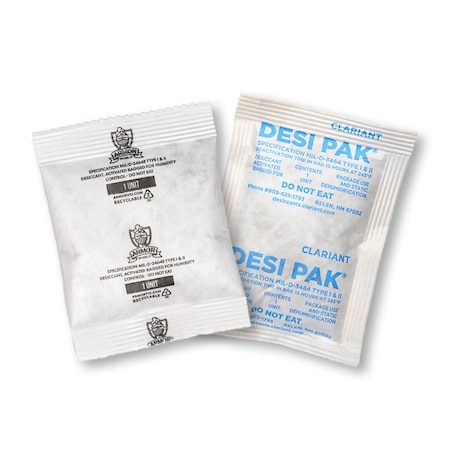 Desiccant, 0.83cuft, White, 1oz, PK300 MPN:D1UCT