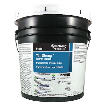 Epoxy Adhesive, Tile Strong Series, Gray, 4 gal, Dual-Cartridge MPN:00515418