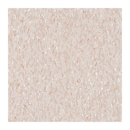 Vinyl Composition Tile, 45sq.ft, Beige, PK45 MPN:51809031