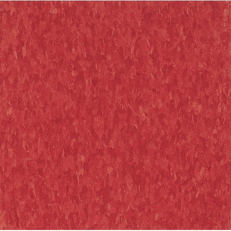 Vinyl Floor Tiles, 12 in W, Maraschino MPN:51880031