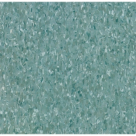 Vinyl Floor Tiles, 12 in W, Teal MPN:51906031
