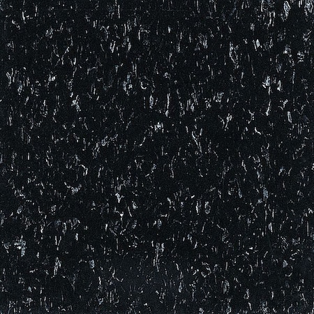 Vinyl Floor Tiles, 12 in W, Classic Black MPN:51910031