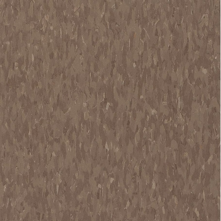 Vinyl Floor Tiles, 12 in W, Chocolate MPN:57504031