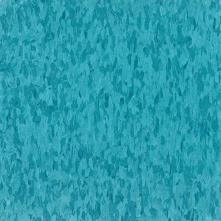 Vinyl Floor Tiles, 12 in W, Bay Blue MPN:57541031