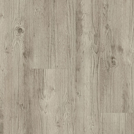 Vinyl Floor Tiles, 6 in W, Weathered Gray MPN:U7010651