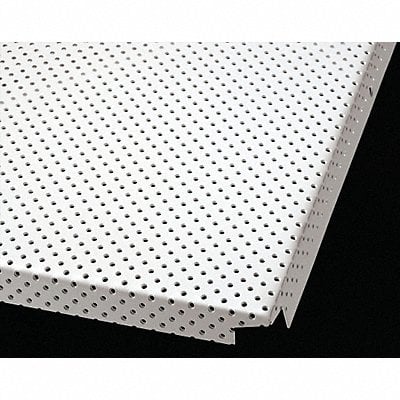 Ceiling Tile 24 in L 24 in W PK8 MPN:5488P4WH
