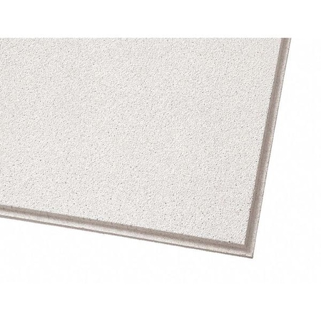 Dune Ceiling Tile, 24 in W x 48 in L, Angled Tegular, 15/16 in Grid Size, 8 PK MPN:1776B