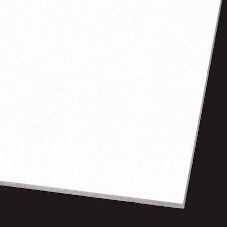 Ultima Ceiling Tile, 24 in W x 48 in L, Square Lay-In, 15/16 in Grid Size, 6 PK MPN:1938A