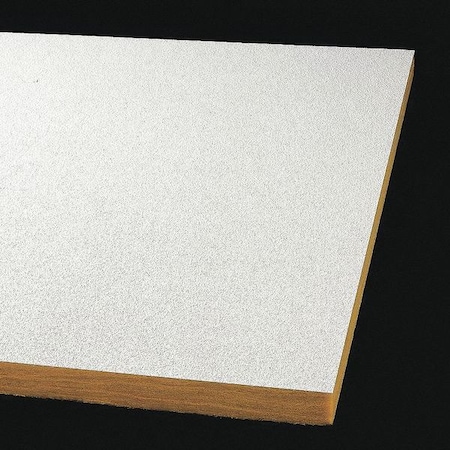 Optima Ceiling Tile, 24 in W x 24 in L, Square Lay-In, 15/16 in Grid Size, 32 PK MPN:3150