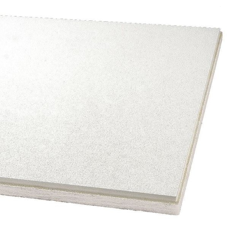 Optima Ceiling Tile, 24 in W x 48 in L, Square Lay-In, 15/16 in Grid Size, 8 PK MPN:3155