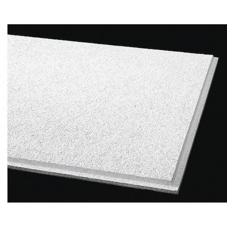 Cirrus Ceiling Tile, 24 in W x 24 in L, Angled Tegular, 15/16 in Grid Size, 10 PK MPN:534C