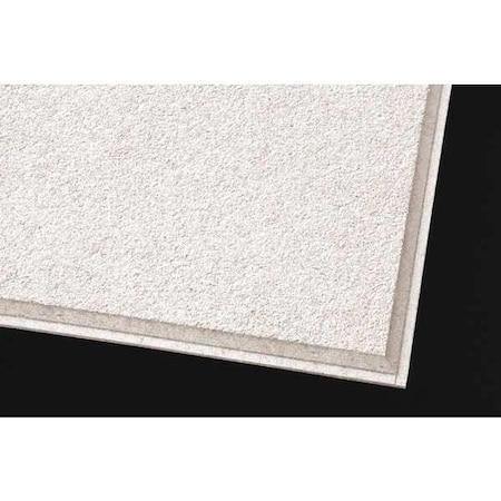 Cirrus Ceiling Tile, 24 in W x 24 in L, Square Tegular, 15/16 in Grid Size, 12 PK MPN:628B