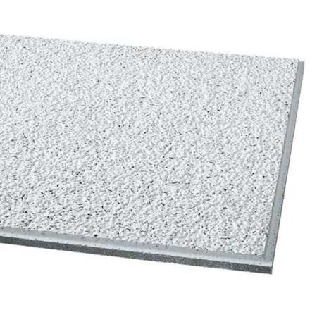 Designer Ceiling Tile, 24 in W x 24 in L, Angled Tegular, 15/16 in Grid Size, 16 PK MPN:737C