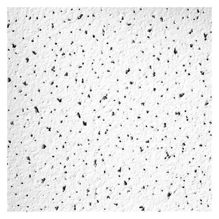 Fine Fissured Ceiling Tile, 12 in W x 12 in L, Concealed, 15/16 in Grid Size, 40 PK MPN:741