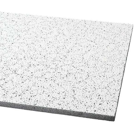 Cortega Ceiling Tile, 24 in W x 48 in L, Square Lay-In, 15/16 in Grid Size, 12 PK MPN:769A