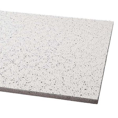 Cortega Ceiling Tile, 24 in W x 48 in L, Square Lay-In, 15/16 in Grid Size, 6 PK MPN:823A