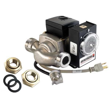 Hot Water Circulator Pump, 1/32 hp, 115, 1 Phase, Sweat Connection MPN:110223B-140