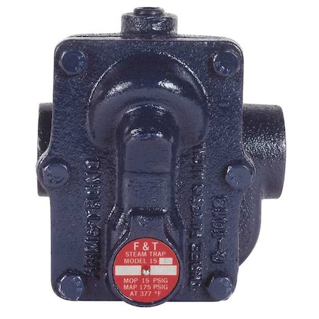 Steam Trap, 30 psi, 353F, 5-1/2 In. L MPN:30BI2