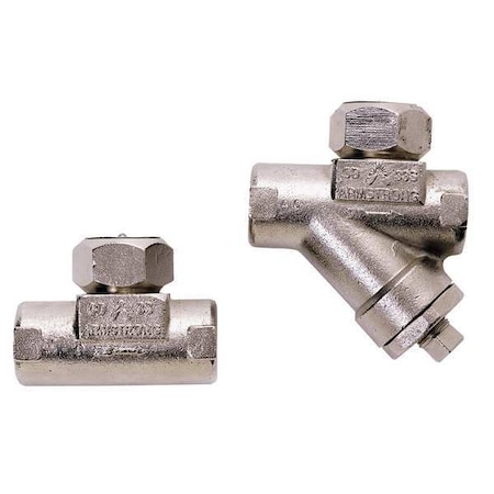 Steam Trap, 600 psi, 752F, 3-5/16 In. L MPN:CD33-050-600