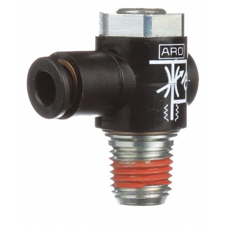 Cylder Port Flow Control, 1/4, MNPT xTube MPN:119309-250