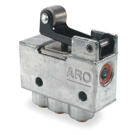Manual Air Control Valve, Roller, Black MPN:202-2-C