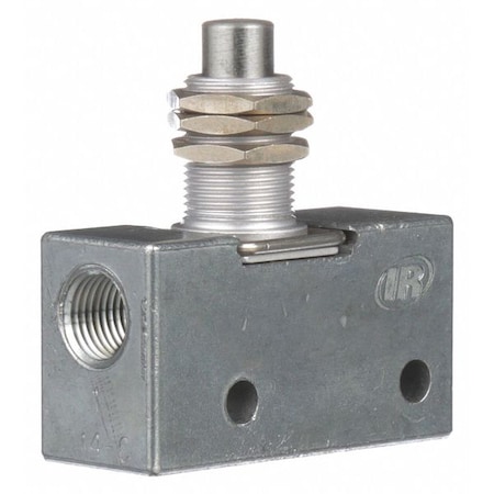 Manual Air Control Valve, 3-Way, 1/8in NPT MPN:214-C